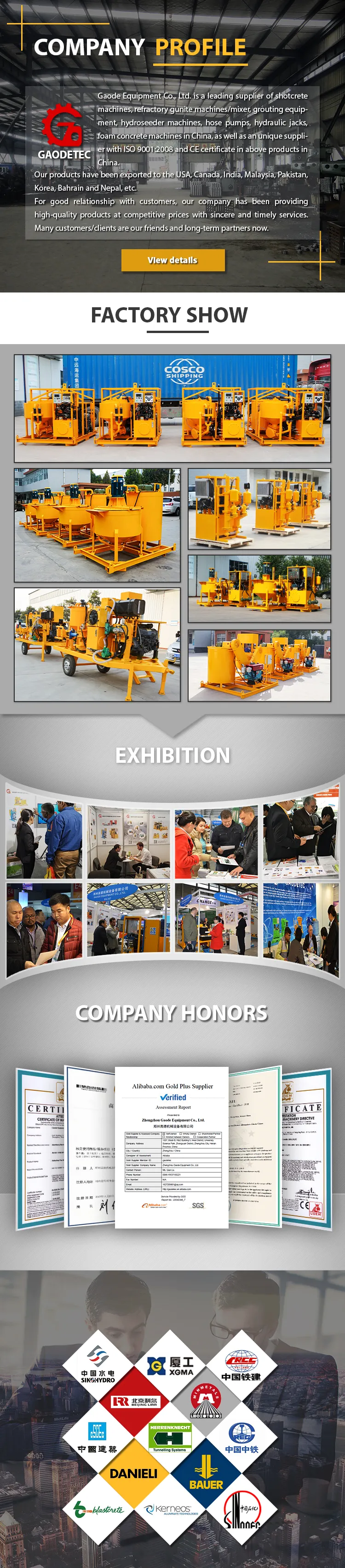 gaodetec grout equipment